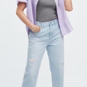 Uniqlo Tapered Boyfriend Jeans -- size 24 (fits more like 26)